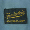 TENDERLOIN テンダーロイン 開襟 オープンカラー ワーク 半袖 シャツ コットン グレイッシュブルー系 XS【中古】