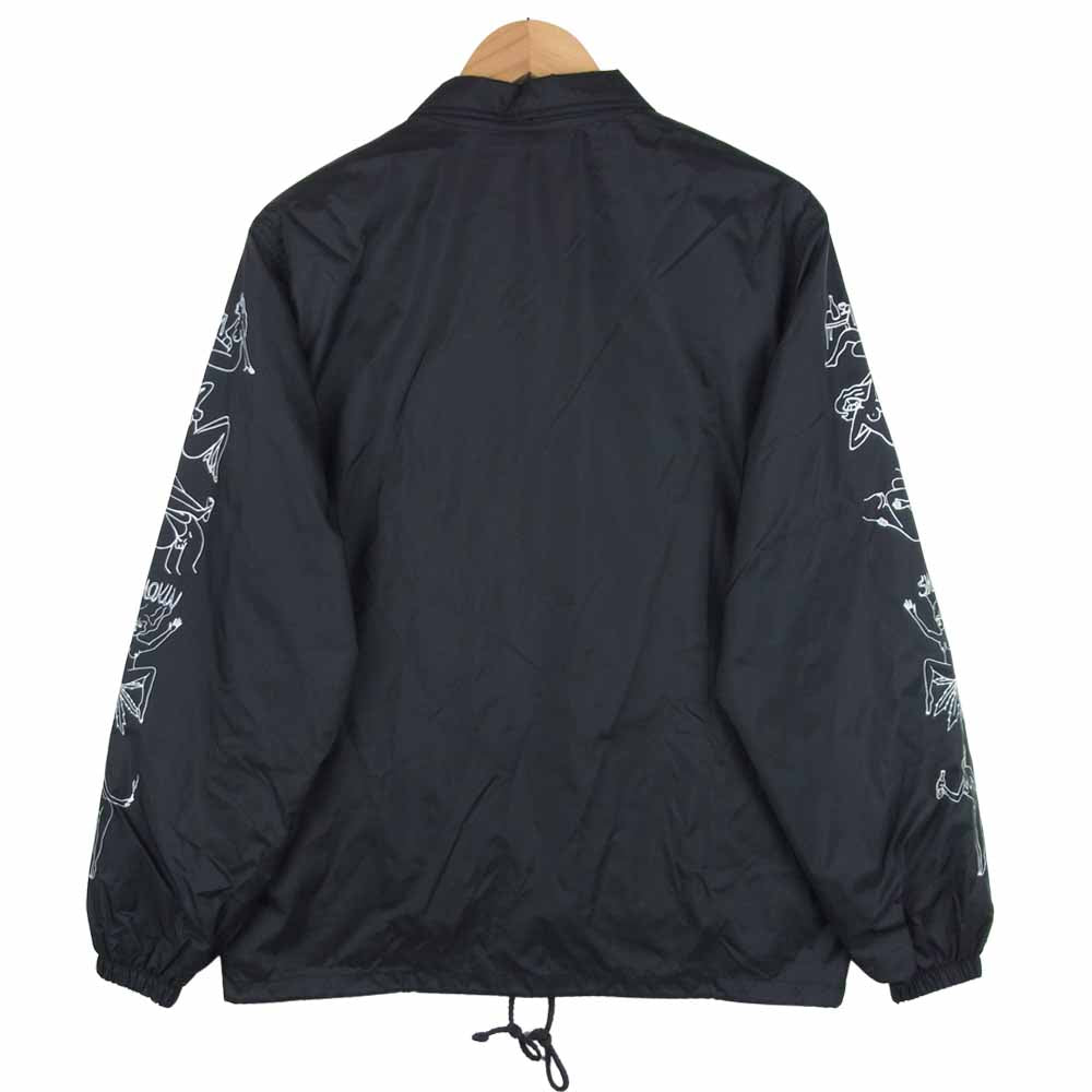 ワコマリア　浮世絵　コーチジャケット　黒　天国東京 ワコマリア 浮世絵 コーチジャケット 黒 天国東京 ワコマリア 浮世絵