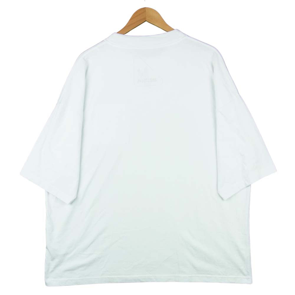CALEE キャリー 21SHL-02 SHELTECH Drop shoulder t-shirt ドロップショルダー 半袖 Tシャツ ホワイト系 XL【中古】