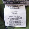 TENDERLOIN テンダーロイン T-CHECKED SHT SHORT エンブロイダリー 刺繍 チェック オープンカラー カーキ系 XS【中古】