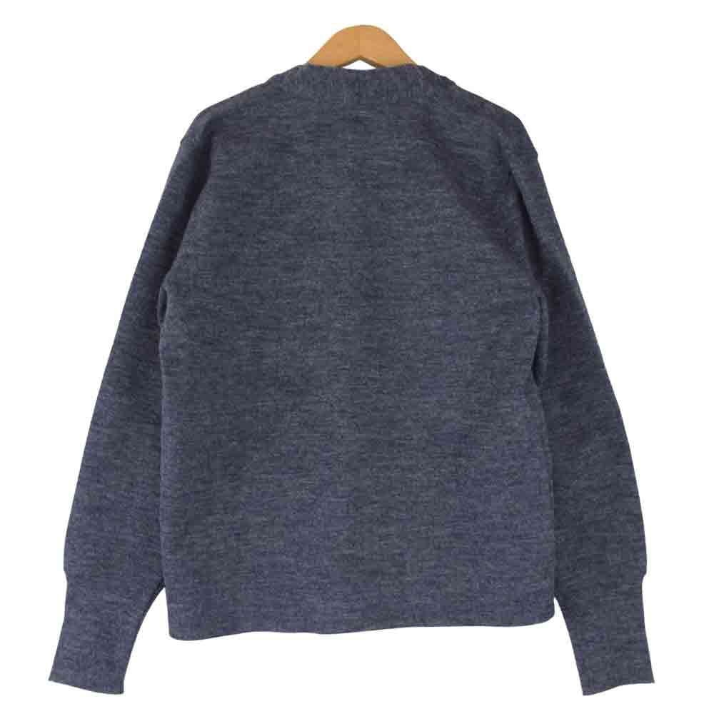 TENDERLOIN テンダーロイン T-RANK KNIT CARDIGAN ウール ニット ネイビー系 S【中古】