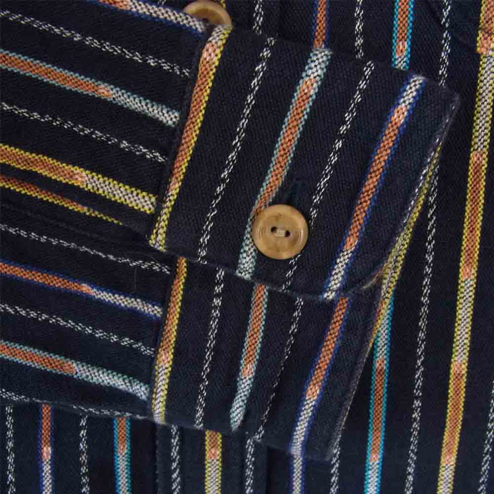 TENDERLOIN テンダーロイン T-GTM SHT グアテマラ ガテマラ ネイビー系 XS【中古】