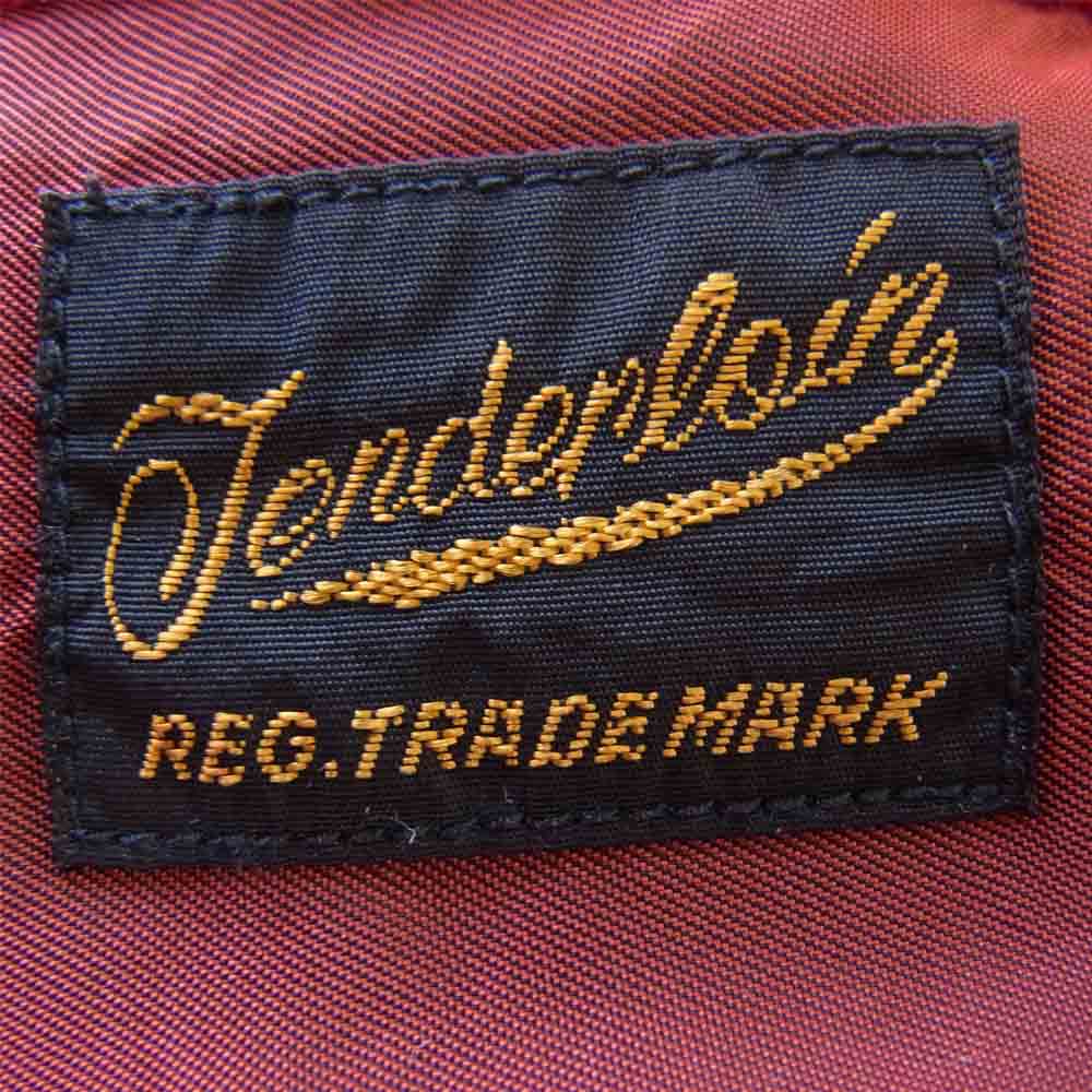 TENDERLOIN テンダーロイン T-PRINT FLANNEL SHT プリント フランネル オープンカラー レッド系 S【中古】