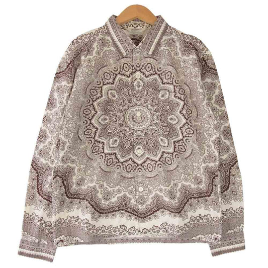 TENDERLOIN テンダーロイン T-PAISLEY SHT L/S ホワイト系×ブラウン系 XS【中古】