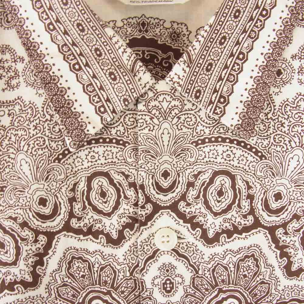TENDERLOIN テンダーロイン T-PAISLEY SHT L/S ホワイト系×ブラウン系 XS【中古】