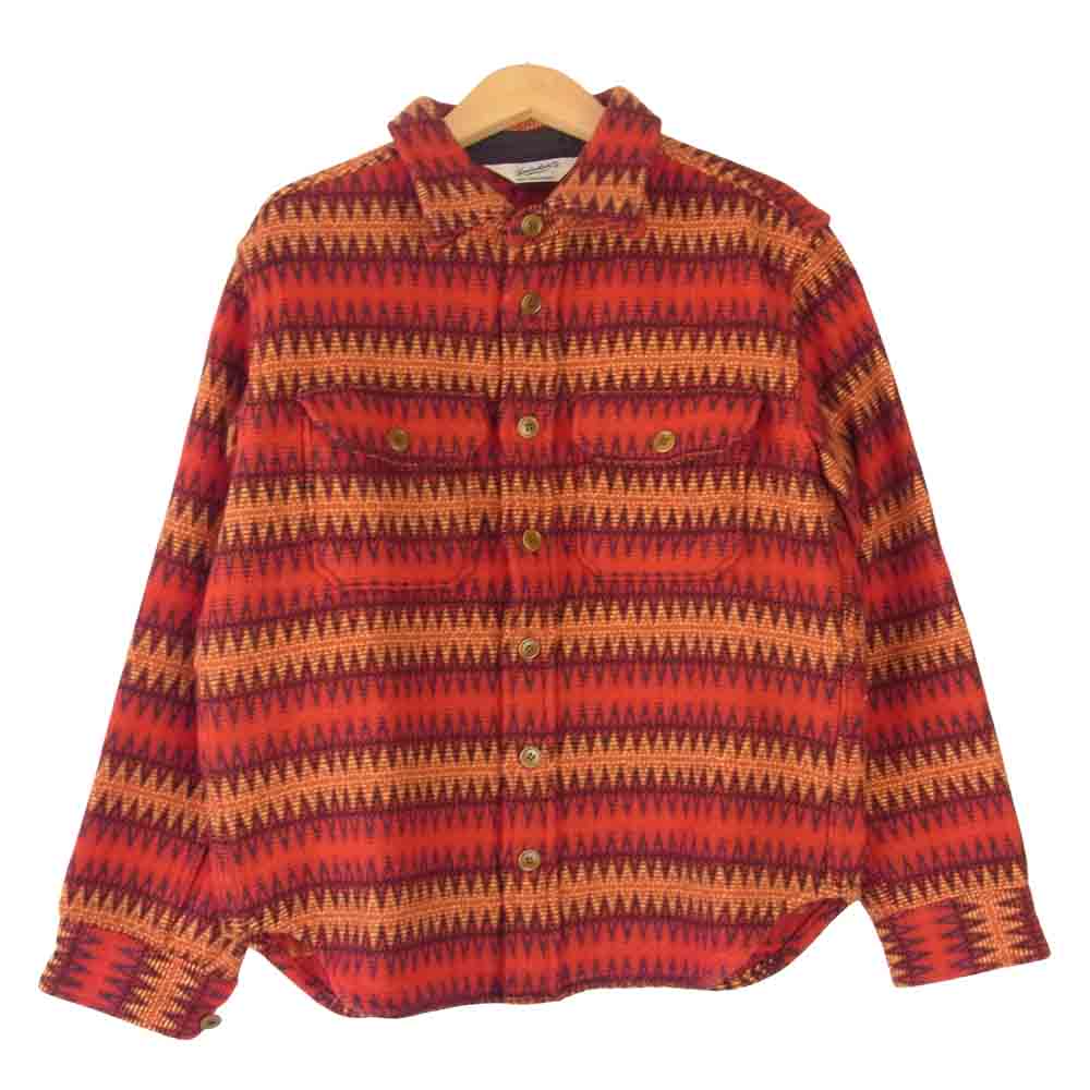TENDERLOIN テンダーロイン T-INDIAN CPO JKT インディアン CPO ジャケット  レッド系 S【中古】