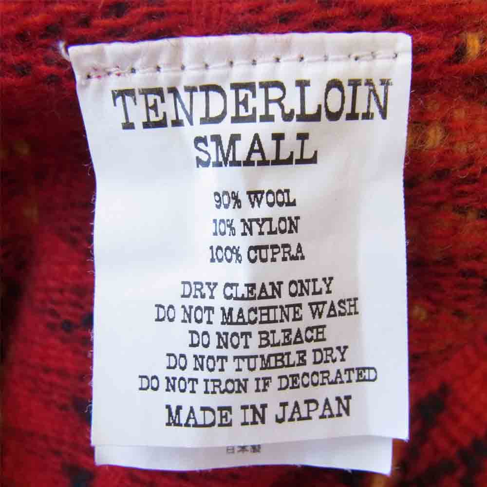 TENDERLOIN テンダーロイン T-INDIAN CPO JKT インディアン CPO ジャケット  レッド系 S【中古】