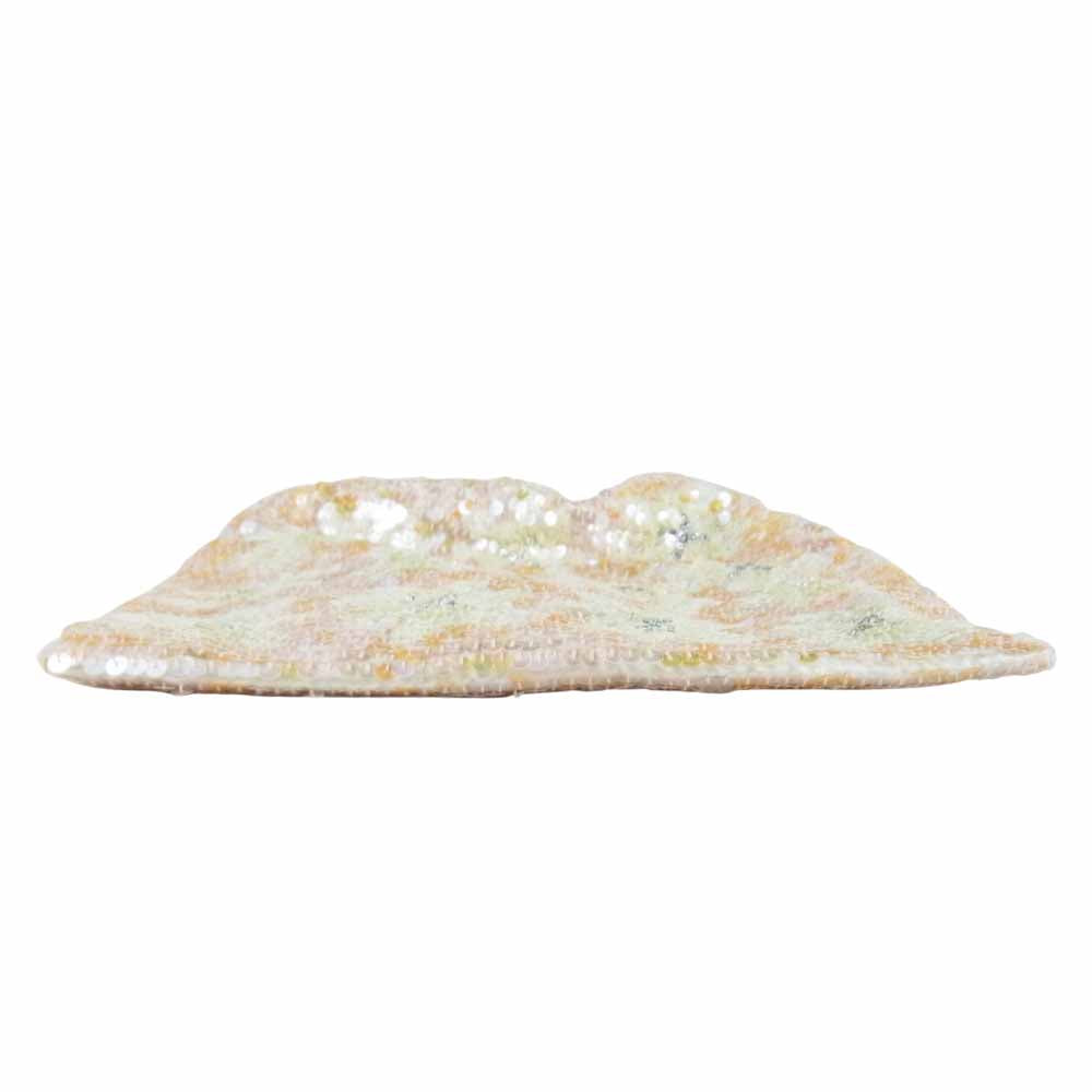 アンテプリマ ビジュー ハンド バッグ ハンドバッグ スパンコール ピンク系【中古】