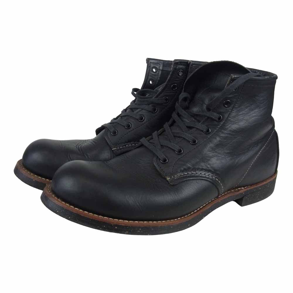 RED WING レッドウィング 9160 ブラックスミス レースアップ ブーツ ブラック系 27.5㎝【中古】