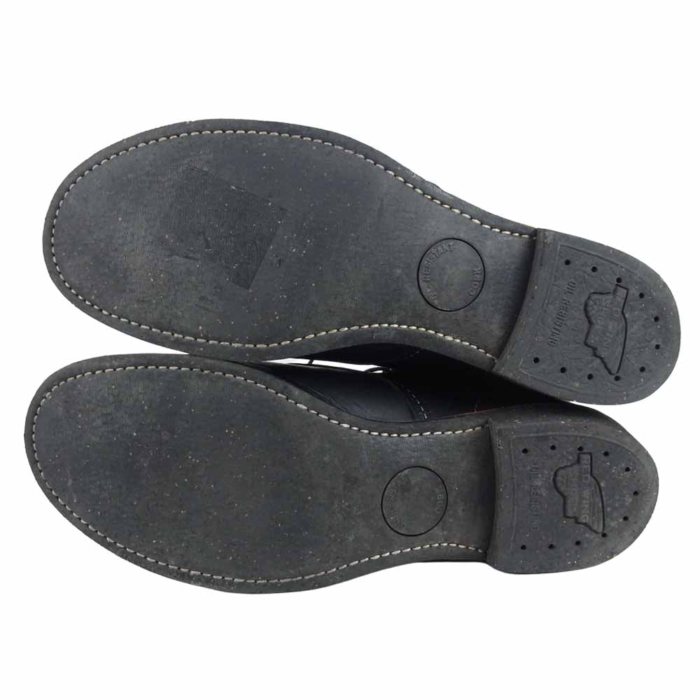 RED WING レッドウィング 9160 ブラックスミス レースアップ ブーツ ブラック系 27.5㎝【中古】