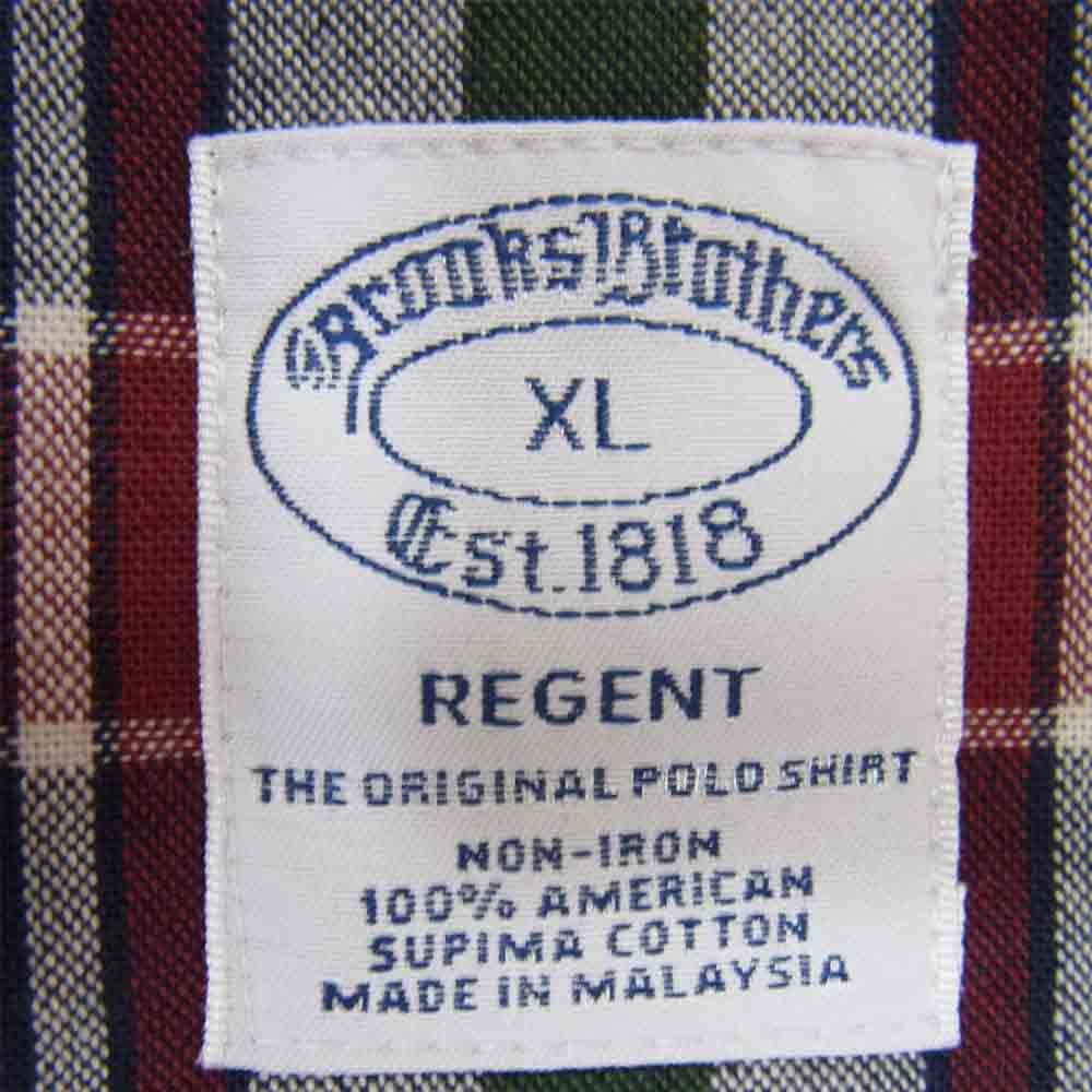 COMME des GARCONS コムデギャルソン JUNYA WATANABE MAN ジュンヤワタナベマン × ブルックスブラザーズ Brooks Brothers 19AW WE-B905 切替 ジップアップブルゾン ライトブルー系 L【新古品】【未使用】【中古】