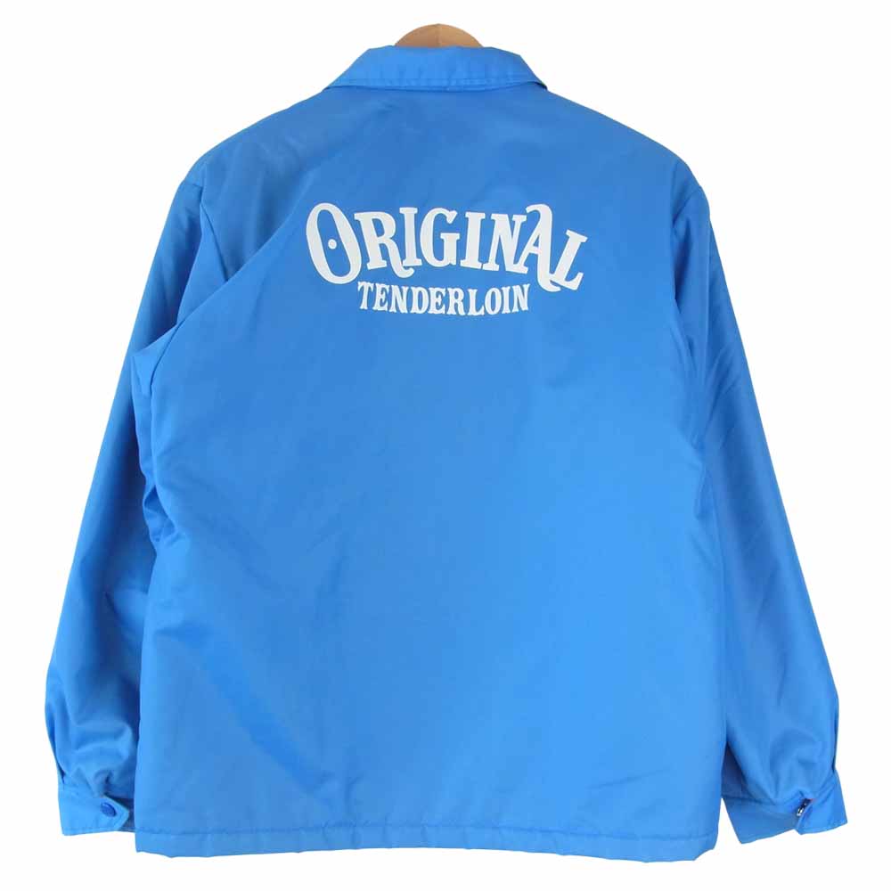 TENDERLOIN テンダーロイン T-NYLON COACH JKT ナイロン コーチ ジャケット ブルー系 XS【中古】