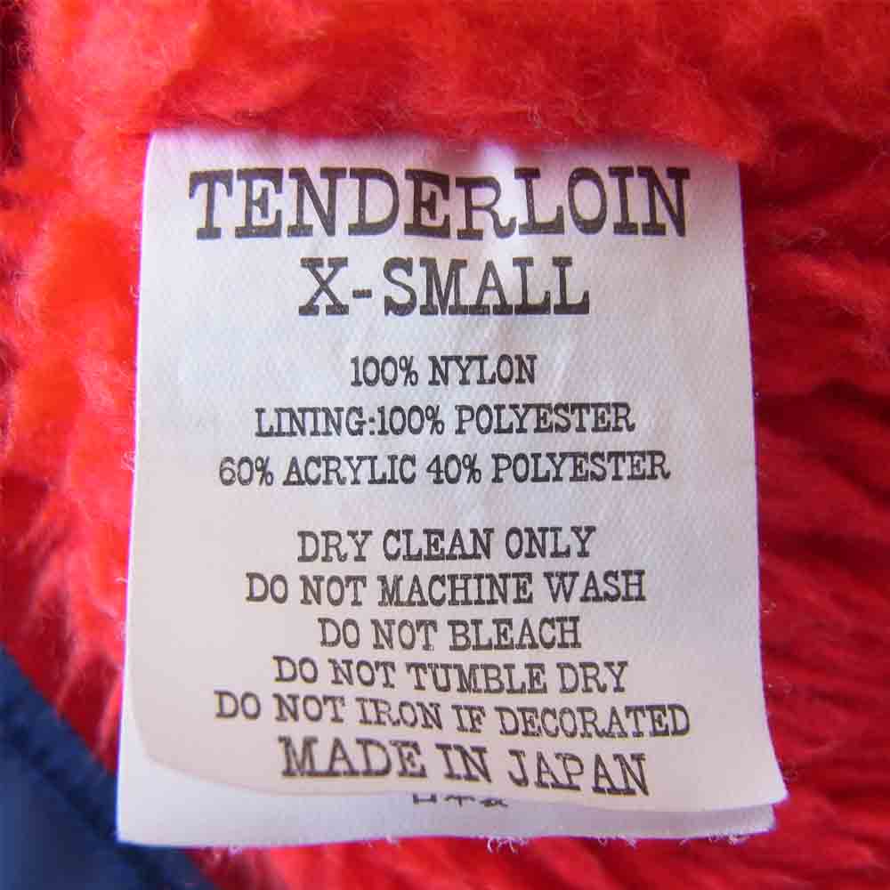 TENDERLOIN テンダーロイン T-NYLON COACH JKT ナイロン コーチ ジャケット ブルー系 XS【中古】