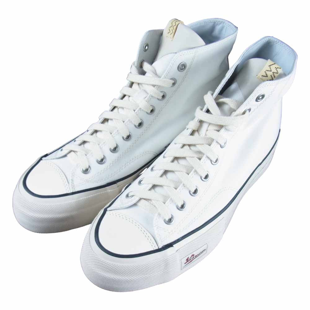 VISVIM ビズビム 20SS 0120101001004 SKAGWAY HI CANVAS PATTEN キャンバス パッテン スニーカー ホワイト系 US10【新古品】【未使用】【中古】