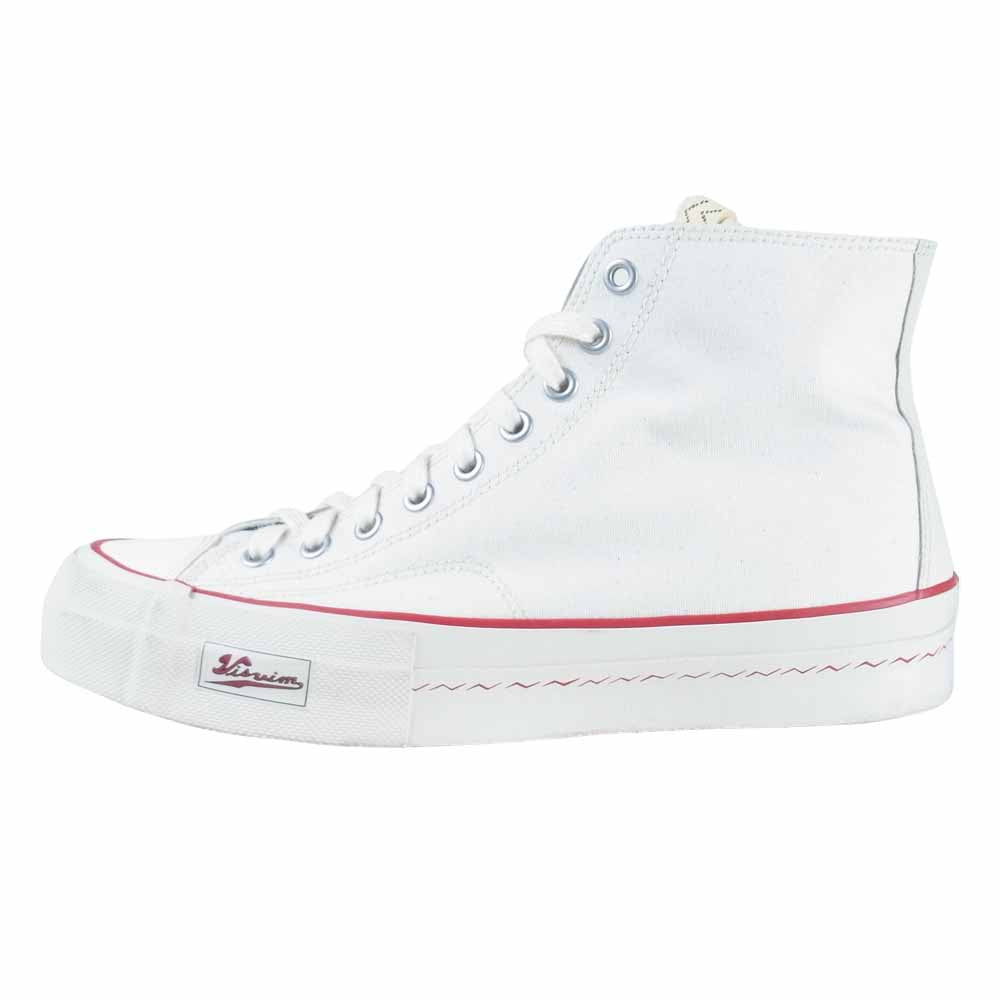 VISVIM ビズビム 19SS 0121301001002 SKAGWAY HI PATTEN ハイカット スニーカー アイボリー系 US9【美品】【中古】