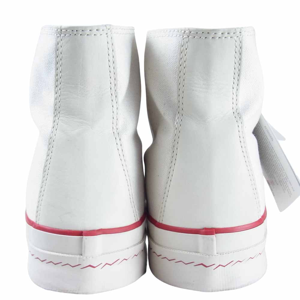 VISVIM ビズビム 19SS 0121301001002 SKAGWAY HI PATTEN ハイカット スニーカー アイボリー系 US9【美品】【中古】