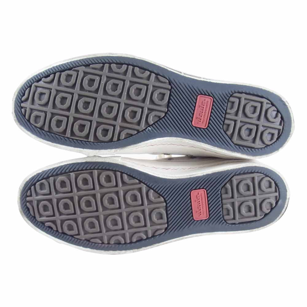 VISVIM ビズビム 19SS 0121301001002 SKAGWAY HI PATTEN ハイカット スニーカー アイボリー系 US9【美品】【中古】