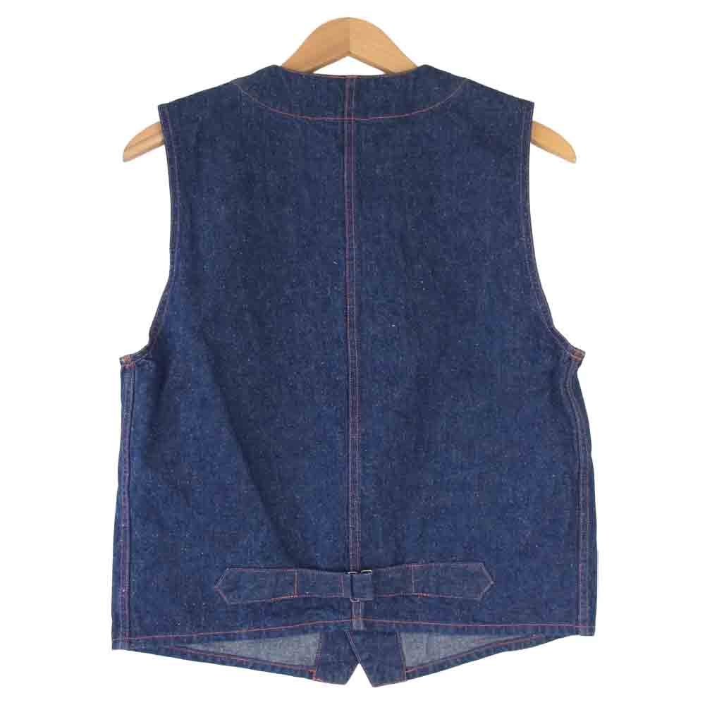 TENDERLOIN テンダーロイン T-ENGINEER VEST エンジニア デニム ワーク インディゴブルー系 S【中古】