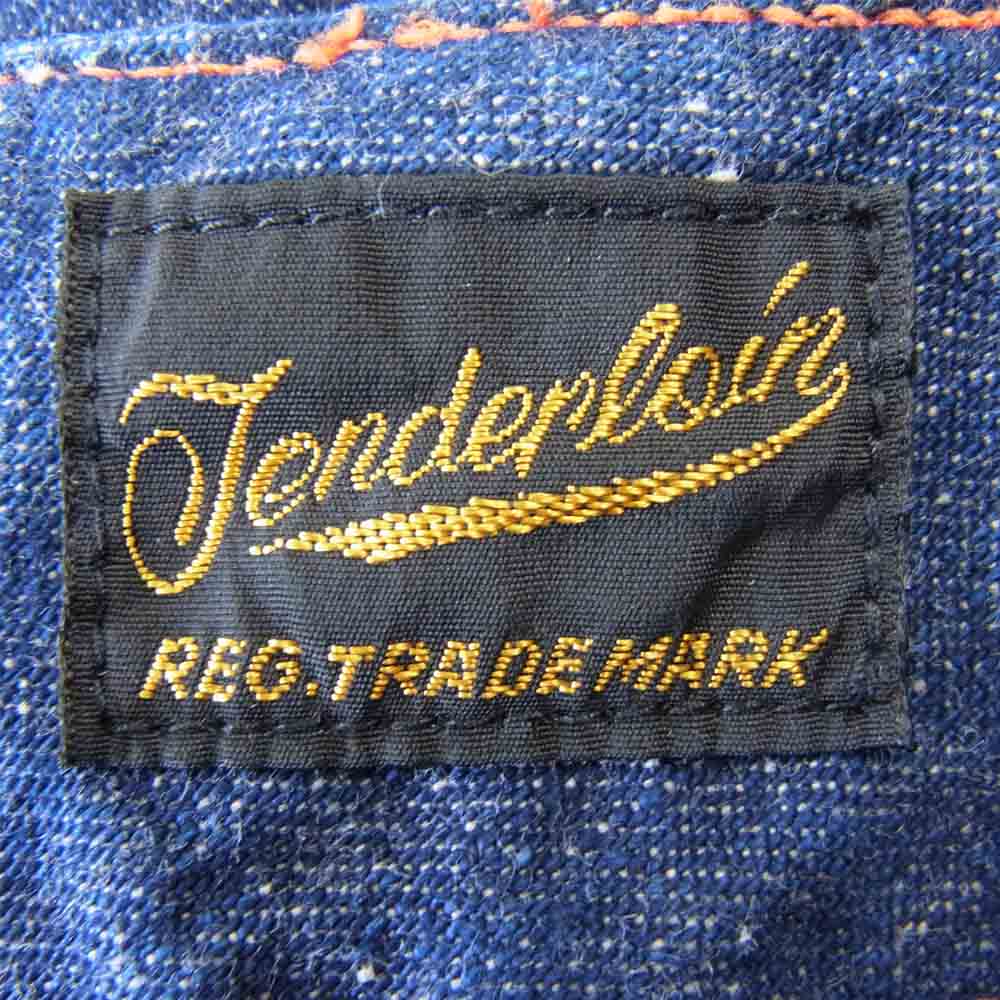 TENDERLOIN テンダーロイン T-ENGINEER VEST エンジニア デニム ワーク インディゴブルー系 S【中古】