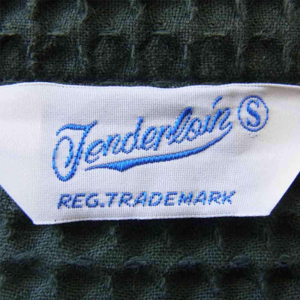 TENDERLOIN テンダーロイン T-WAFFLE JKT ワッフル シャツ カーキ系 S【中古】