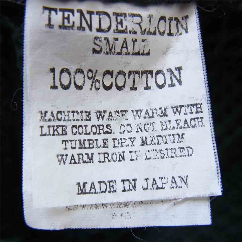 TENDERLOIN テンダーロイン T-WAFFLE JKT ワッフル シャツ カーキ系 S【中古】