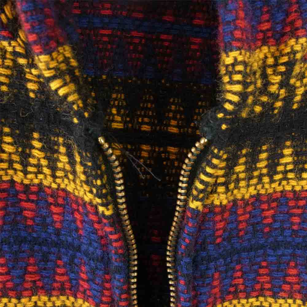 TENDERLOIN テンダーロイン T-INDIAN PARKA ZIP インディアン フルジップ ニット パーカ マルチカラー系 XS【中古】