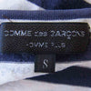 COMME des GARCONS コムデギャルソン ボーダー L/S 長袖 Tシャツ ネイビー系×ホワイト系 S【中古】