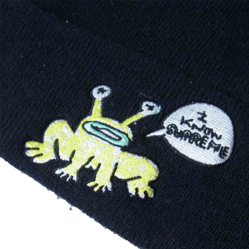 Supreme シュプリーム Daniel Johnston Beanie ダニエル ジョンストン ビーニーニット帽 ブラック系【中古】