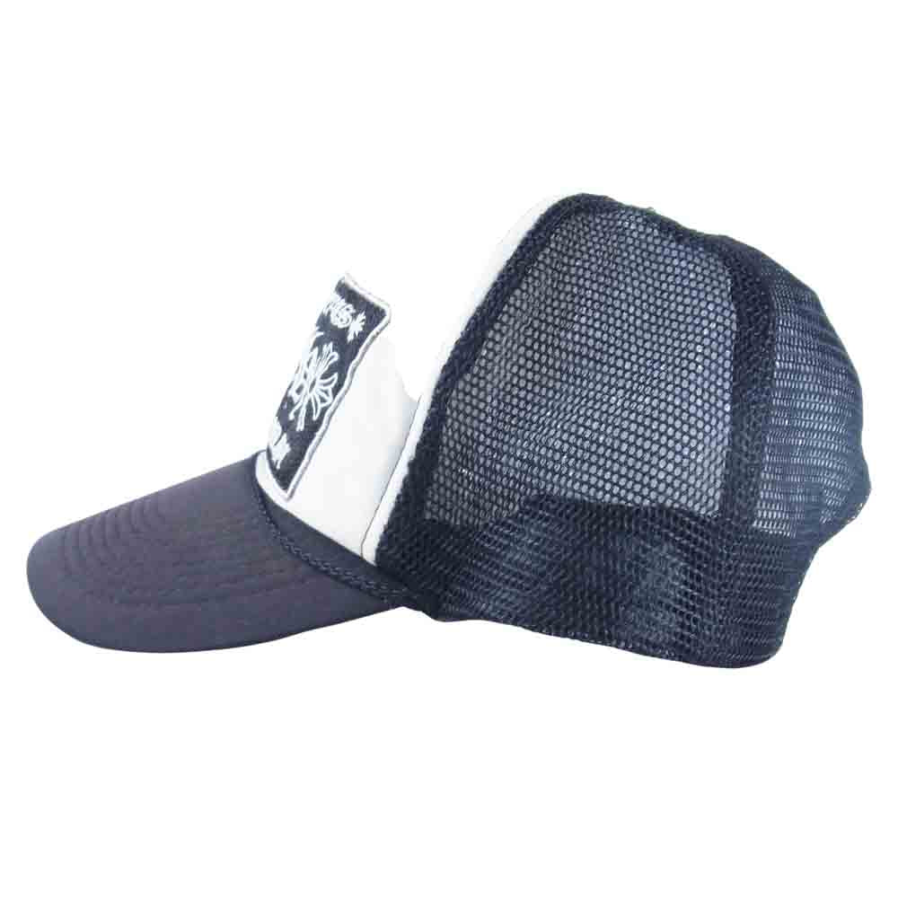CHROME HEARTS クロムハーツ（原本無） TRUCKER CAP クロスボールトラッカー キャップ 帽子 ブラック系【中古】