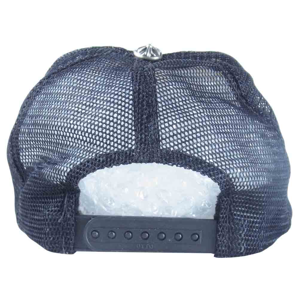 CHROME HEARTS クロムハーツ（原本無） TRUCKER CAP クロスボールトラッカー キャップ 帽子 ブラック系【中古】