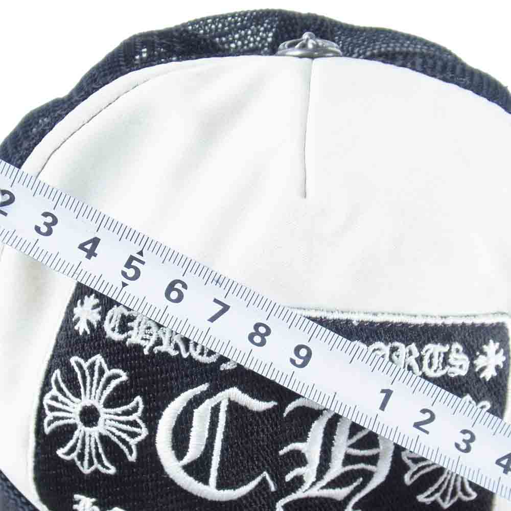CHROME HEARTS クロムハーツ（原本無） TRUCKER CAP クロスボールトラッカー キャップ 帽子 ブラック系【中古】