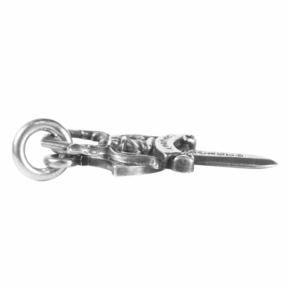 CHROME HEARTS クロムハーツ（原本無） 3 TRINKETS スリー トリンケッツ ペンダント トップ シルバー系【中古】