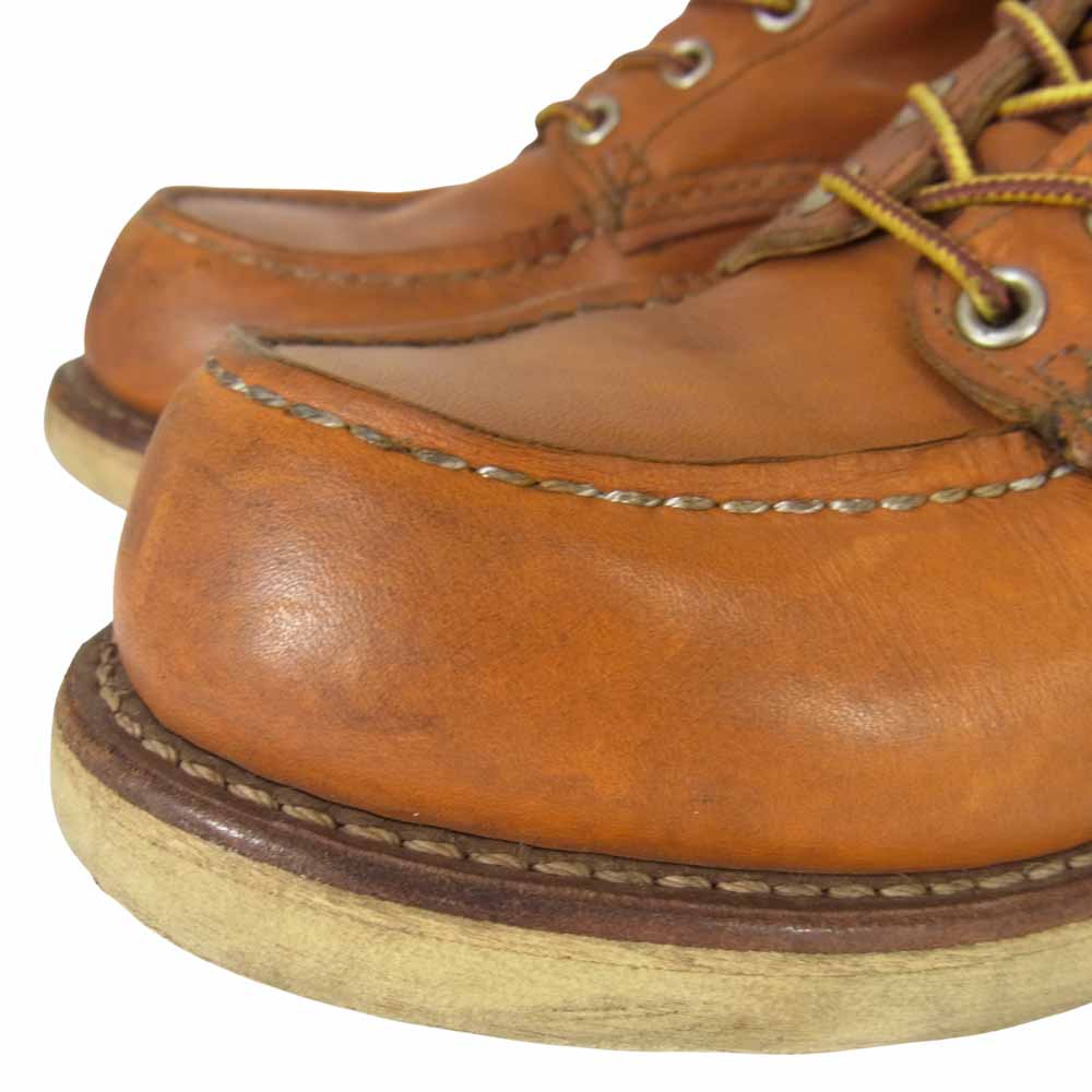 RED WING レッドウィング 9875 Irish Setter アイリッシュセッター 犬タグ モックトゥ ブーツ ブラウン系 6 1/2E【中古】