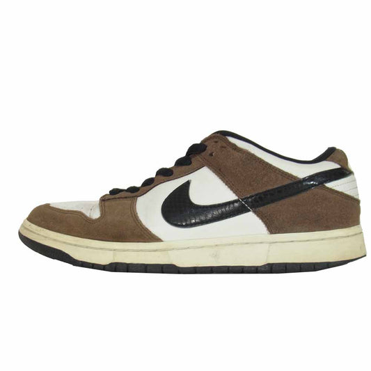 NIKE ナイキ 304292-102 DUNK LOW PRO SB ダンク ロー プロ スニーカー ブラウン系 27cm【中古】