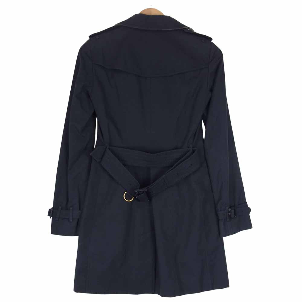 BURBERRY バーバリー 3997029 英国製 国内正規品 THE SANDRINGHAM HERITAGE TRENCH COAT サンドリンガム トレンチコート ネイビー系 UK4【中古】