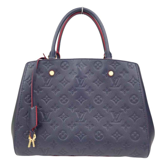 LOUIS VUITTON ルイ・ヴィトン M42747 モンテーニュ BB モノグラム アンプラント バッグ ブラック系【中古】