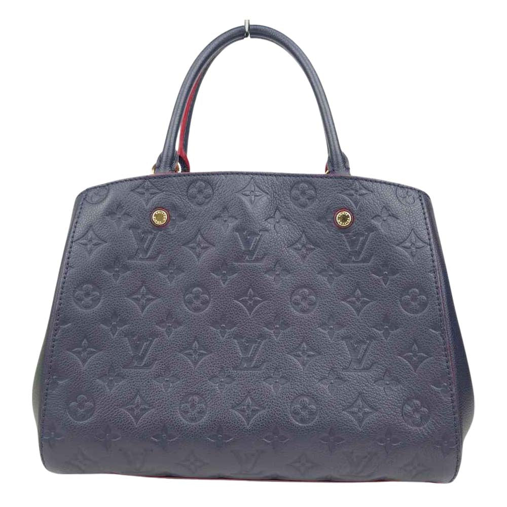 LOUIS VUITTON ルイ・ヴィトン M42747 モンテーニュ BB モノグラム アンプラント バッグ ブラック系【中古】