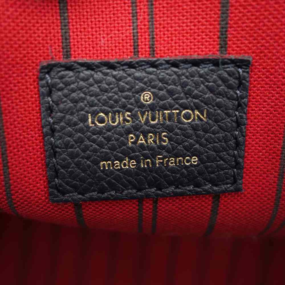 LOUIS VUITTON ルイ・ヴィトン M42747 モンテーニュ BB モノグラム アンプラント バッグ ブラック系【中古】