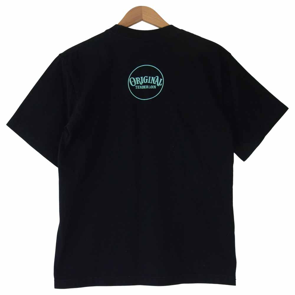 TENDERLOIN テンダーロイン T-TEE GG プリント ブラック系 M【中古】