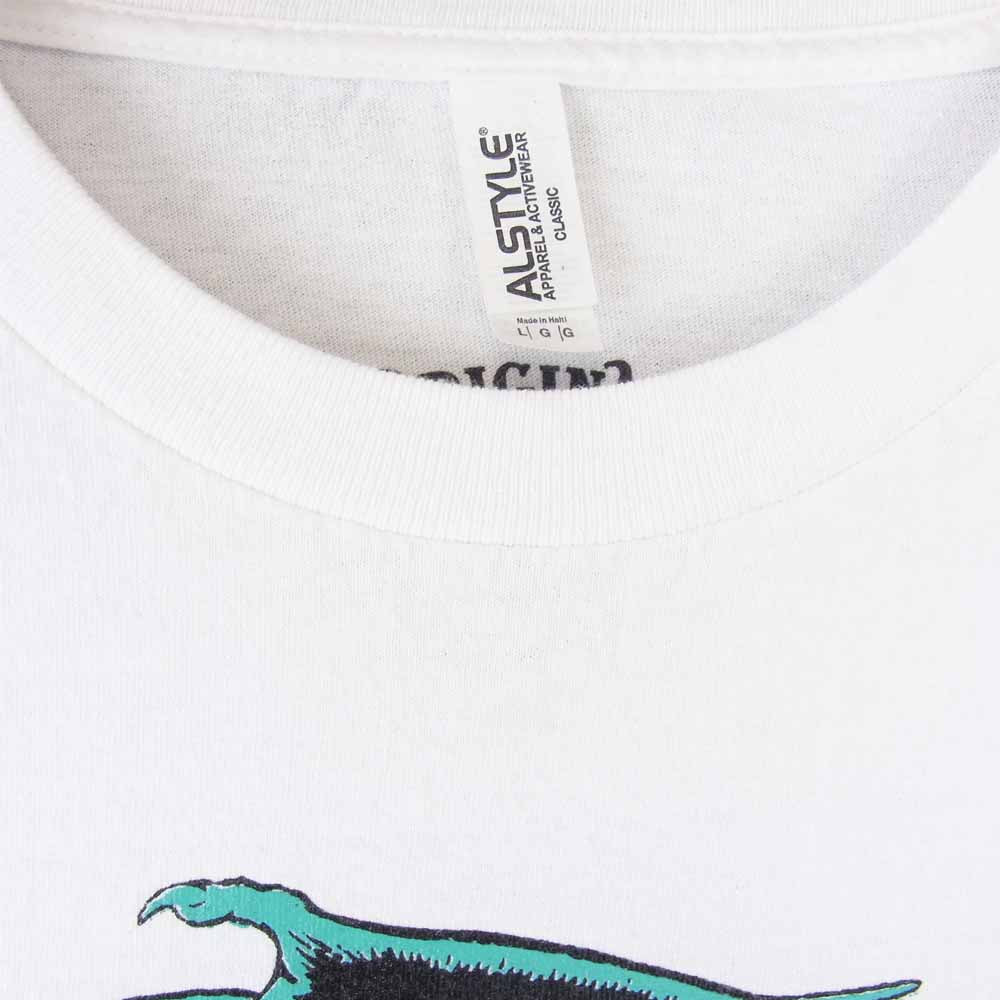 TENDERLOIN テンダーロイン T-TEE VS プリント ホワイト系 L【中古】