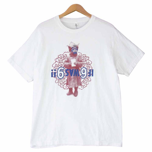 TENDERLOIN テンダーロイン 21SS T-TEE XIV プリント ホワイト系 L【美品】【中古】