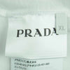 PRADA プラダ UJM492 S181 ILK 国内正規品 クルーネック 半袖 Tシャツ コットン ホワイト系 XL【美品】【中古】