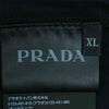 PRADA プラダ UJM492 S181 1206 国内正規品 クルーネック コットン 半袖 Tシャツ ルーマニア製 ブラック系 XL【中古】