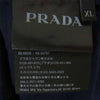 PRADA プラダ UJM492 S181 ILK 国内正規品 クルーネック 半袖 Tシャツ ネイビー ネイビー系 XL【中古】
