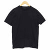 PRADA プラダ UJM492 S181 1206 国内正規品 クルーネック 半袖 Tシャツ ブラック ブラック系 XL【中古】