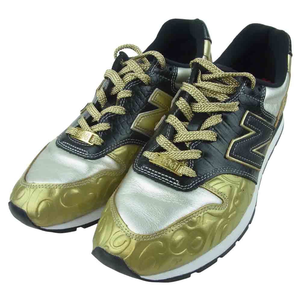 FRANCK MULLER フランクミュラー CM996FMG ニューバランス NEW BALANCE スニーカー ゴールド系 29cm【美品】【中古】