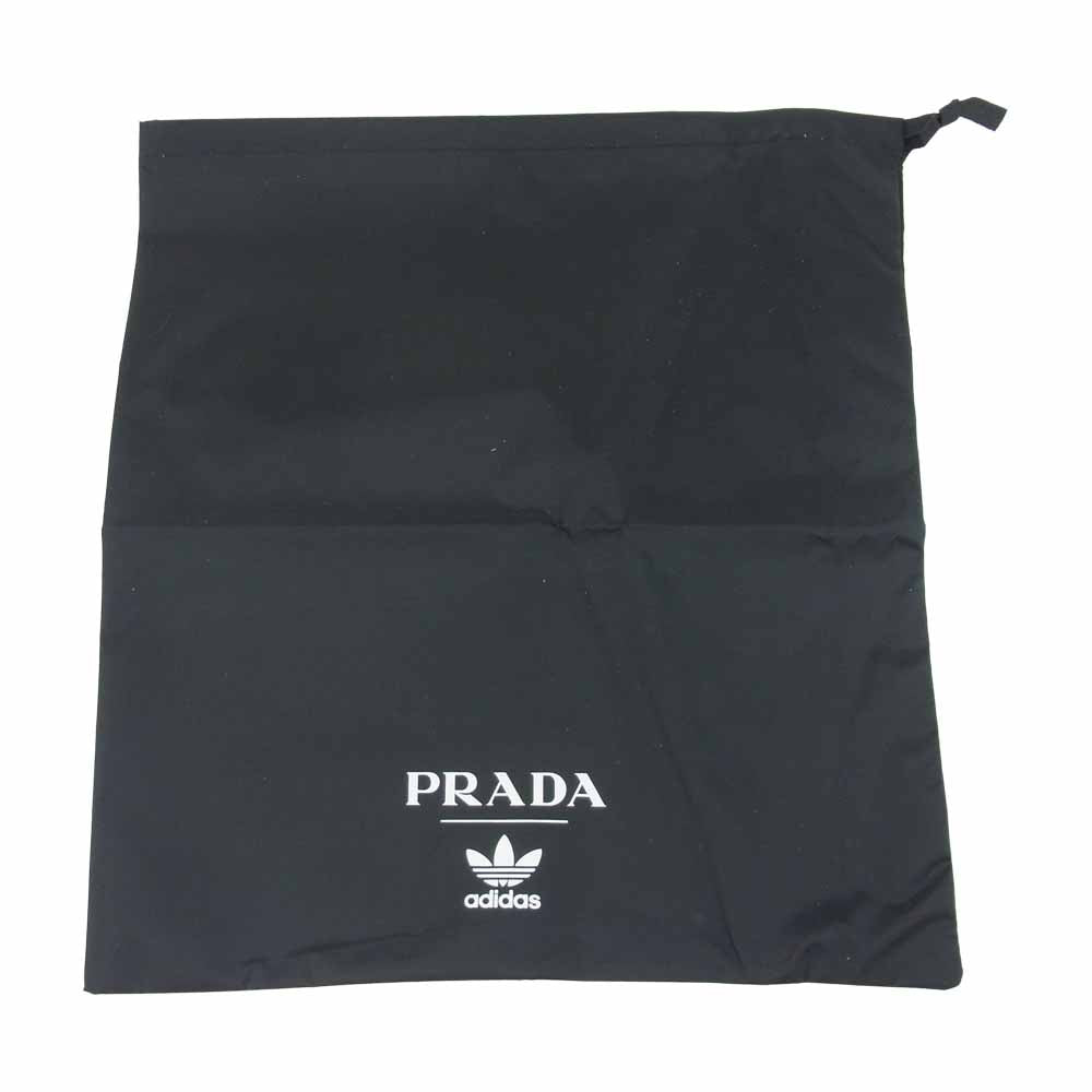 PRADA プラダ FX4546 adidas アディダス superstar スーパースター スニーカー シルバー系 28.5cm【新古品】【未使用】【中古】