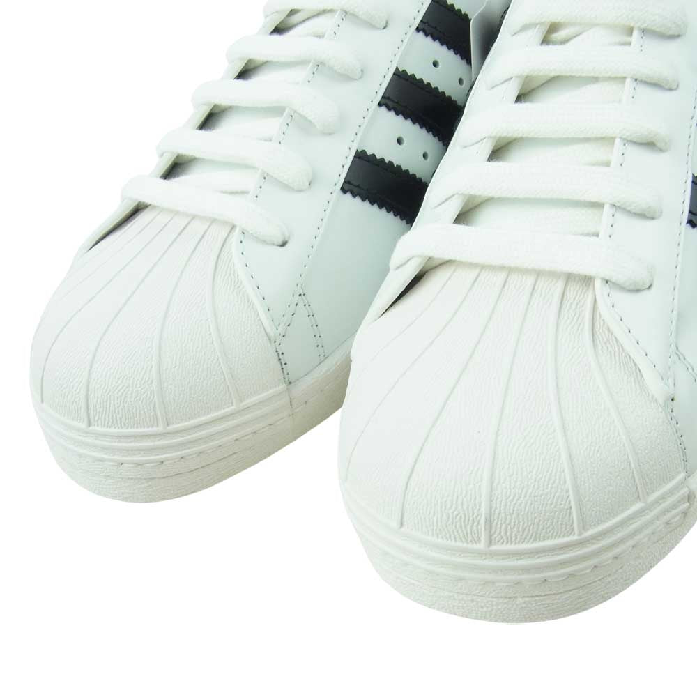 PRADA プラダ FW6680 adidas アディダス superstar スーパースター スニーカー ホワイト系 29cm【新古品】【未使用】【中古】
