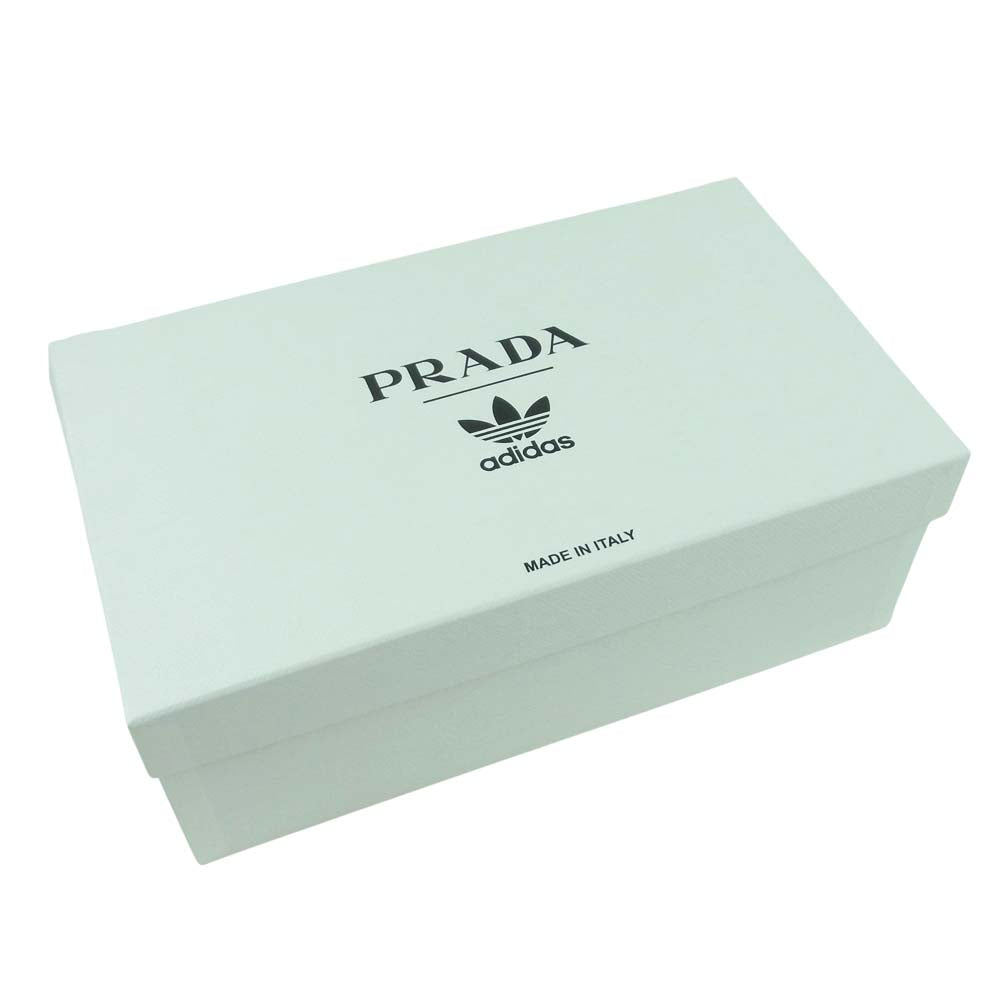 PRADA プラダ FW6680 adidas アディダス superstar スーパースター スニーカー ホワイト系 29cm【新古品】【未使用】【中古】