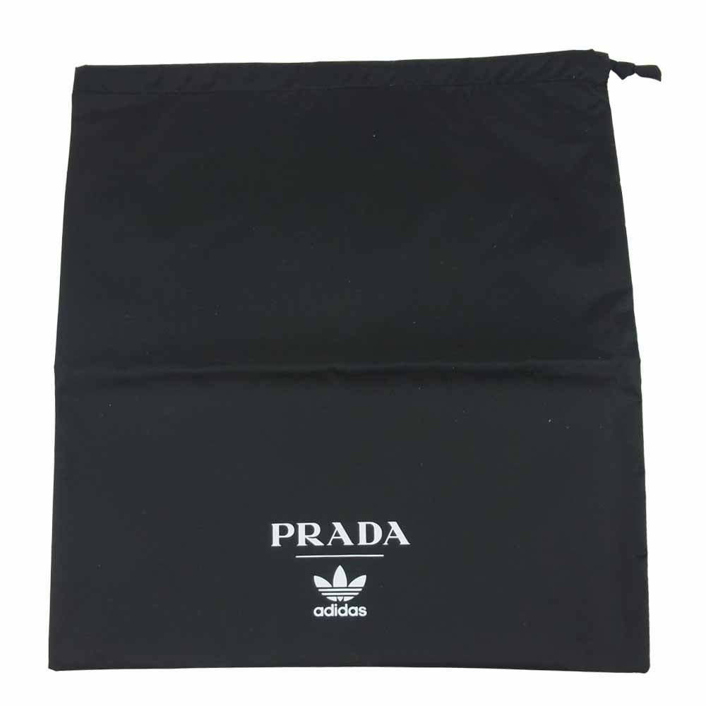 PRADA プラダ FW6679 adidas アディダス superstar スーパースター スニーカー ブラック系 29cm【新古品】【未使用】【中古】